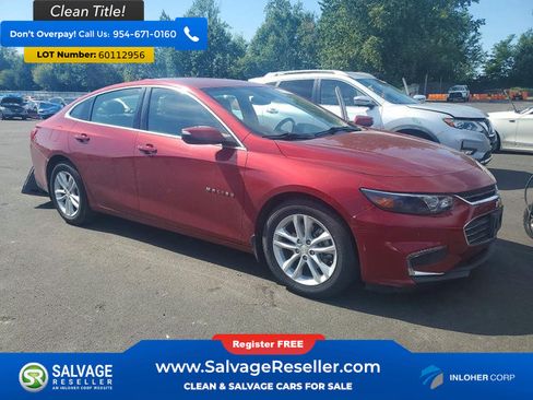 Used 2017 Chevrolet Malibu Hybrid w/ Leather Package FWD image 5