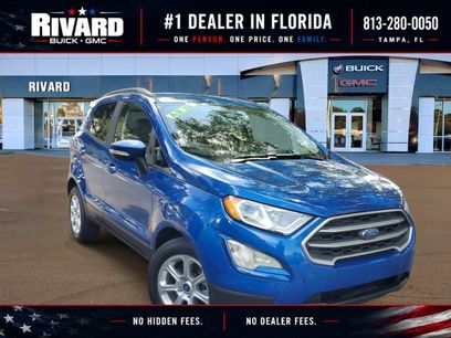 Used 2019 Ford EcoSport SE