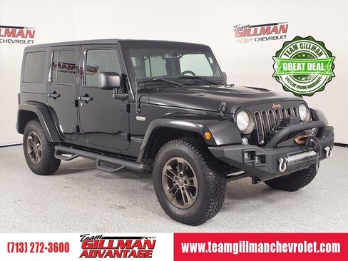 Used 2017 Jeep Wrangler Unlimited Sahara image 1