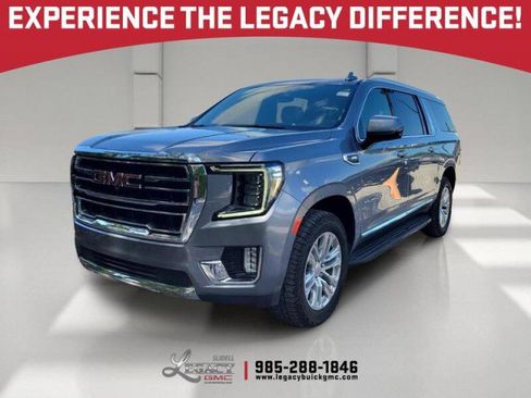 Used 2022 GMC Yukon XL SLT w/ SLT Premium Package RWD image 1