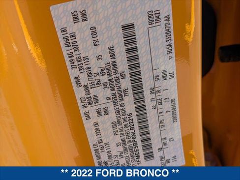 Certified 2022 Ford Bronco Outer Banks image 25