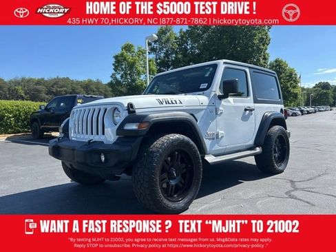 Used 2020 Jeep Wrangler Sport AWD/4WD image 1