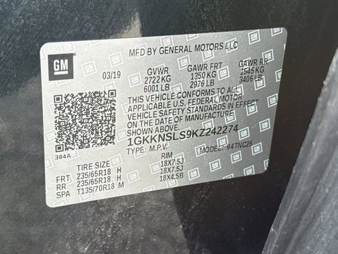 Used 2019 GMC Acadia SLE AWD/4WD image 55