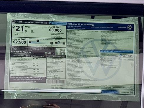 New 2025 Volkswagen Atlas SE image 23