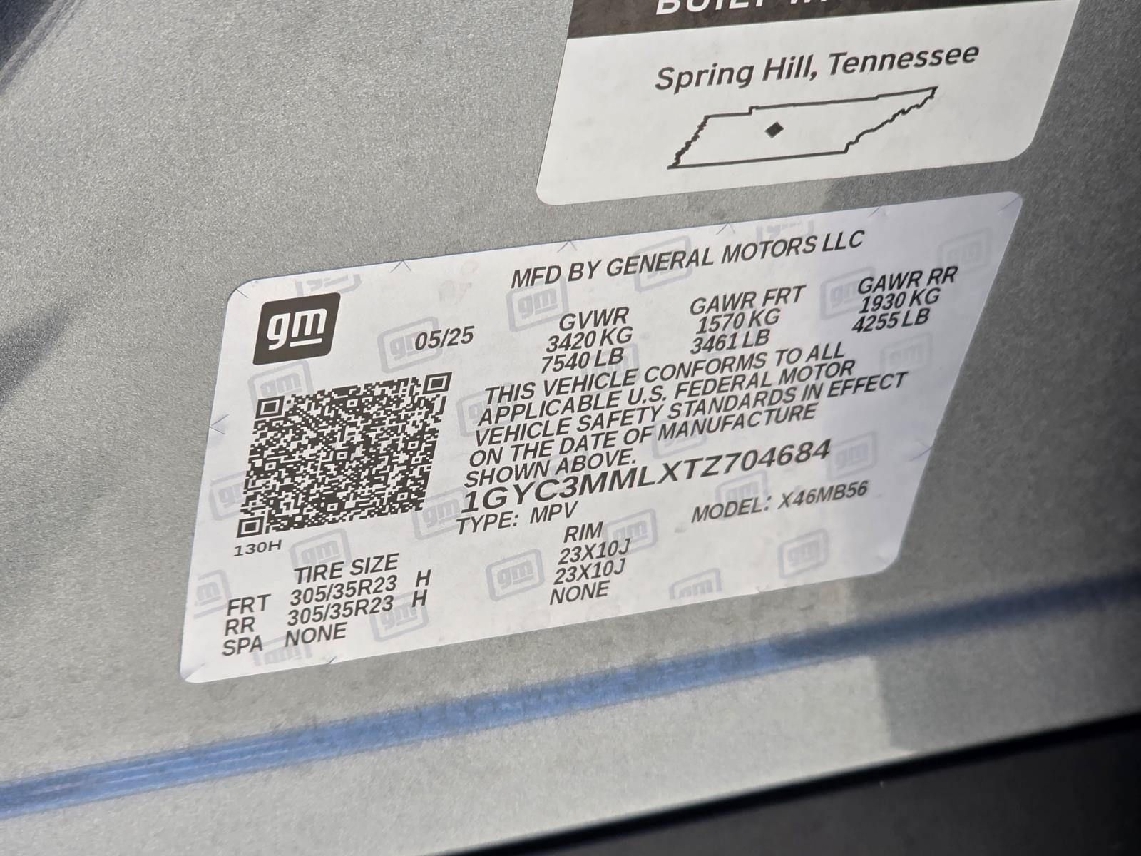 Certified 2026 Cadillac Vistiq Premium Luxury w/ LPO, Floor Liner Package AWD/4WD image 29