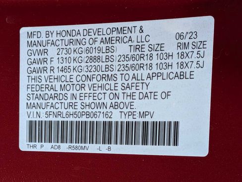 Used 2023 Honda Odyssey EX image 31