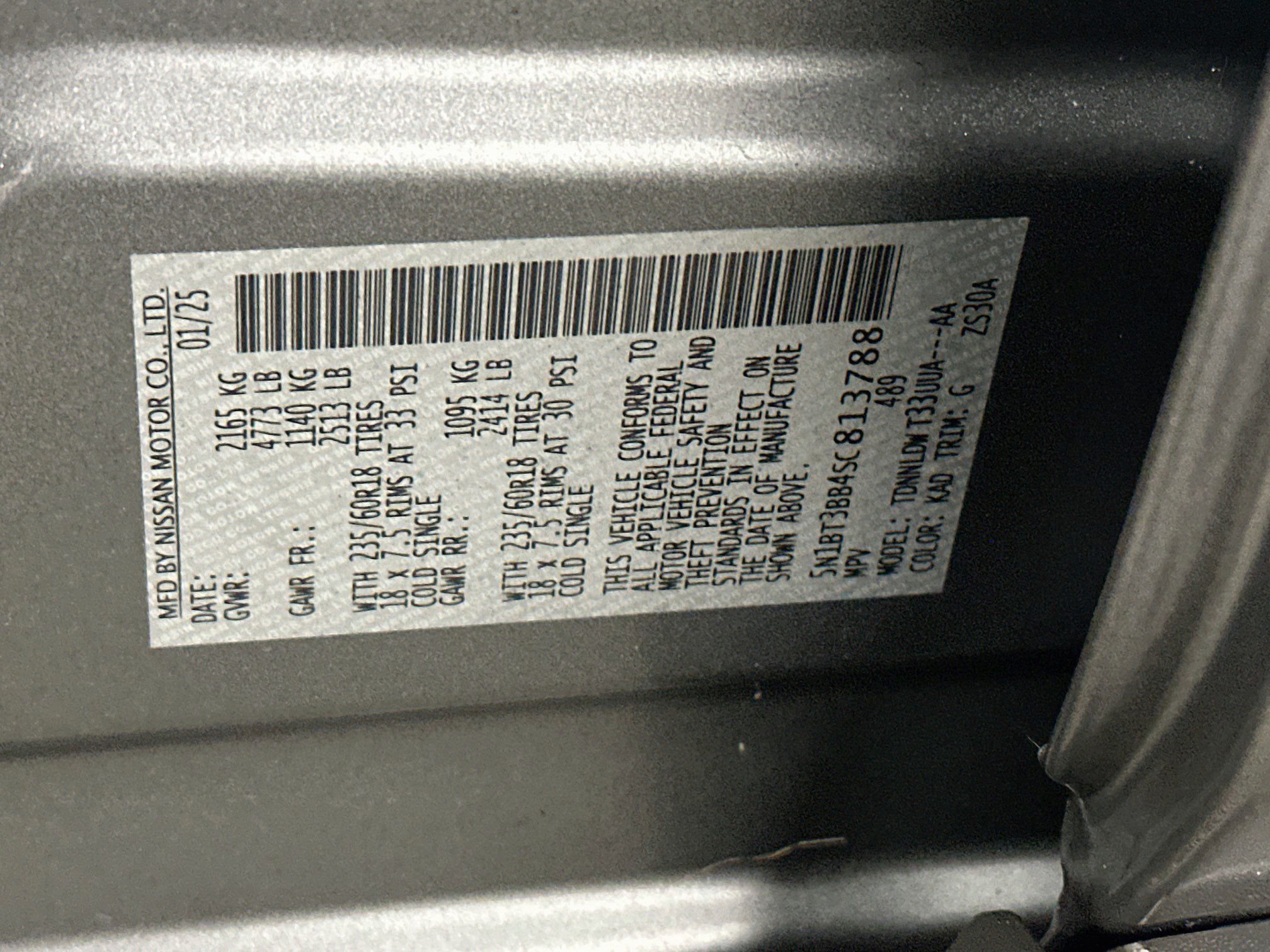 Used 2025 Nissan Rogue SV AWD/4WD image 12