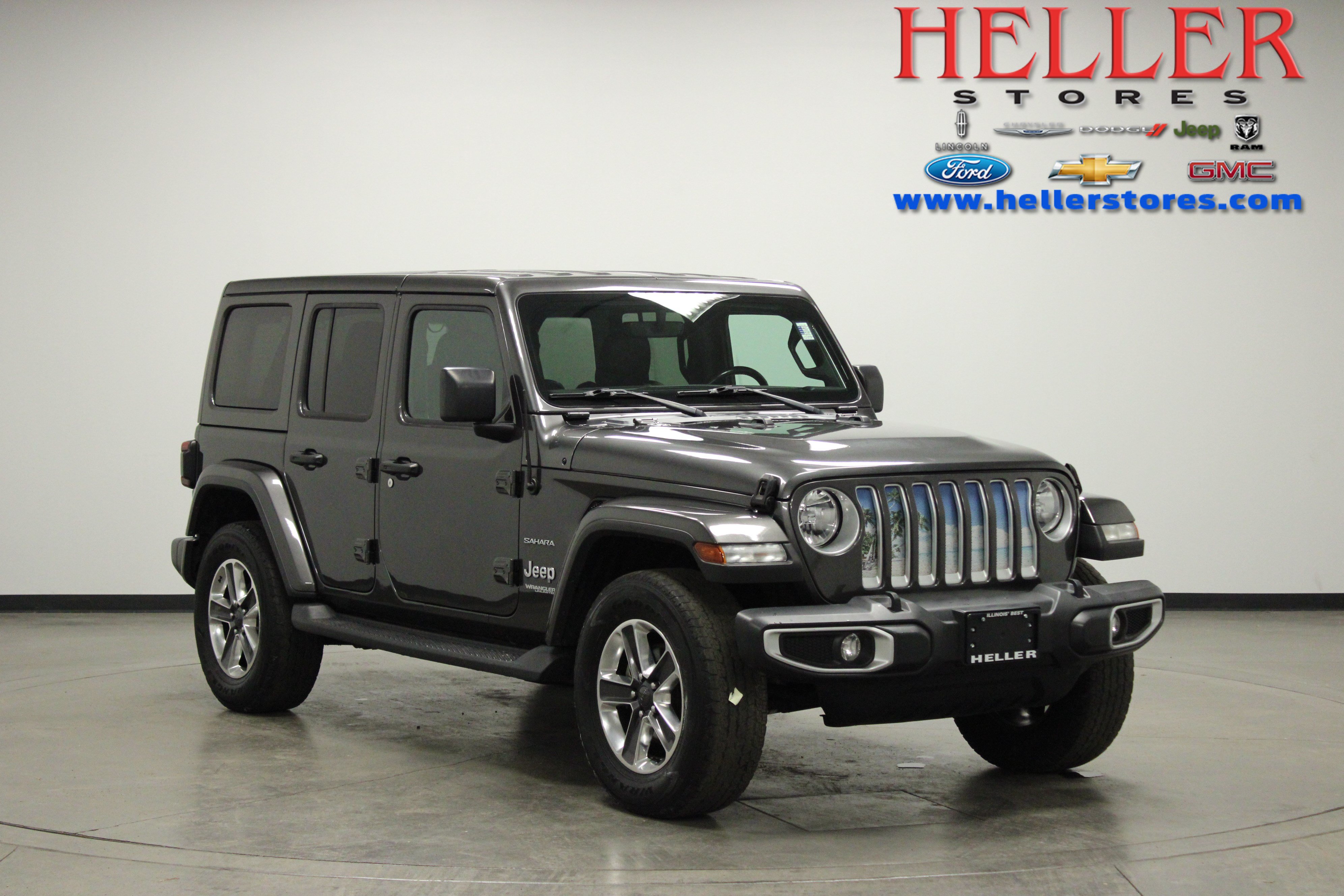 Used 2021 Jeep Wrangler Unlimited Sahara AWD/4WD image 1