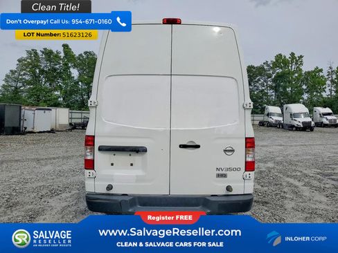 Used 2015 Nissan NV 3500 S w/ Power Package RWD image 8