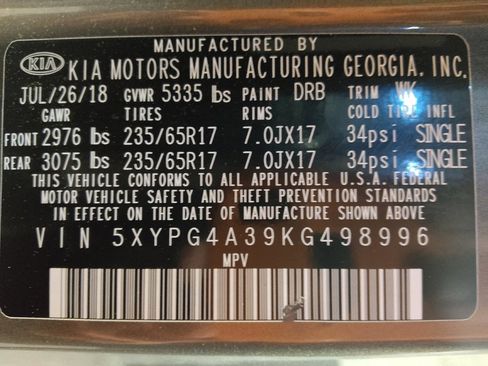 Used 2019 Kia Sorento LX image 33