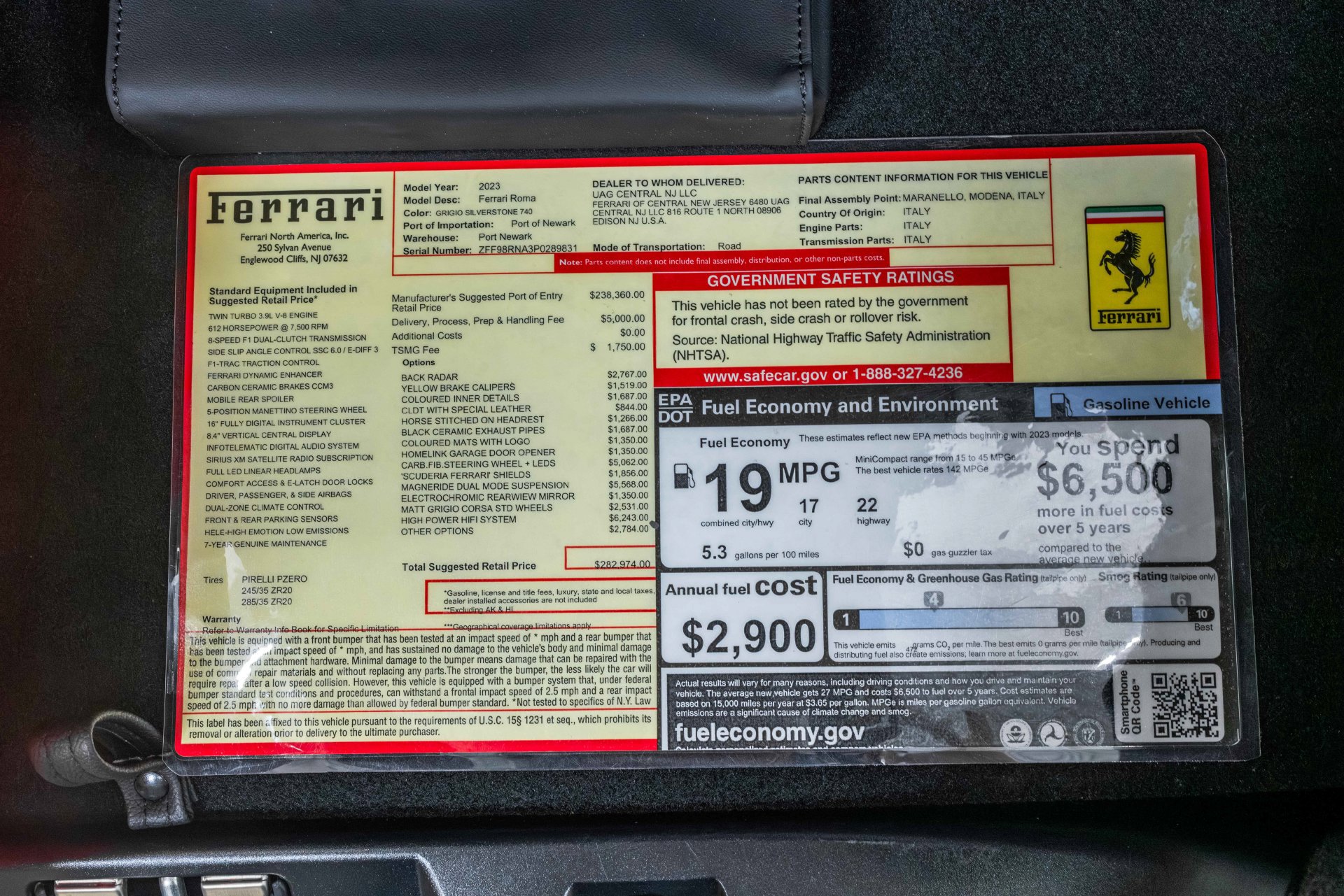 Certified 2023 Ferrari Roma RWD image 23