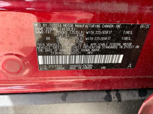 Used 2025 Toyota RAV4 LE FWD image 35