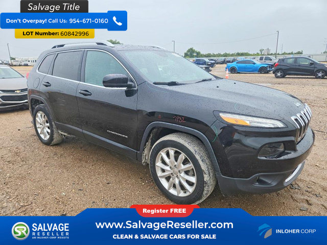 Used 2017 Jeep Cherokee Limited AWD/4WD image 5
