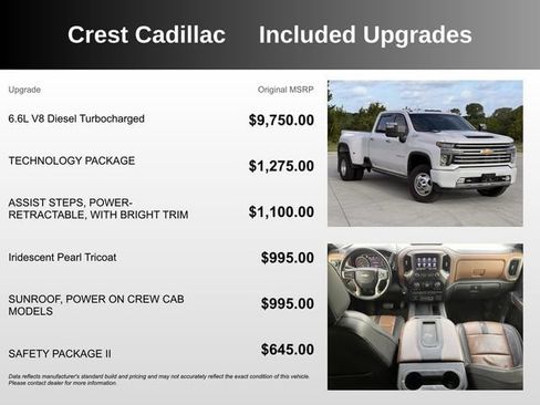 Used 2022 Chevrolet Silverado 3500 High Country w/ Technology Package AWD/4WD image 5