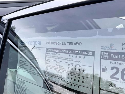 New 2026 Hyundai Tucson Limited w/ Tow & Go Package AWD/4WD image 14