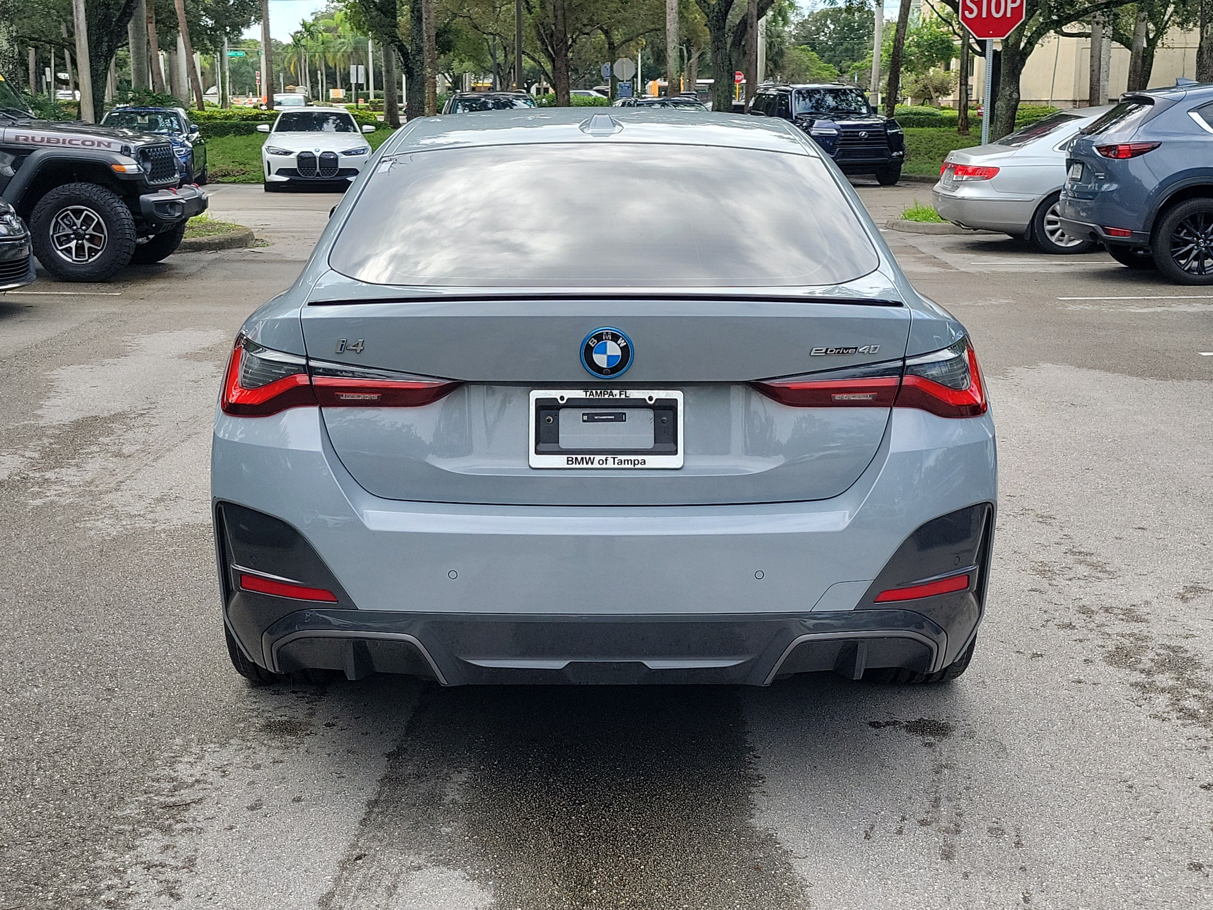 Used 2024 BMW i4 eDrive40 w/ M Sport Package RWD image 2