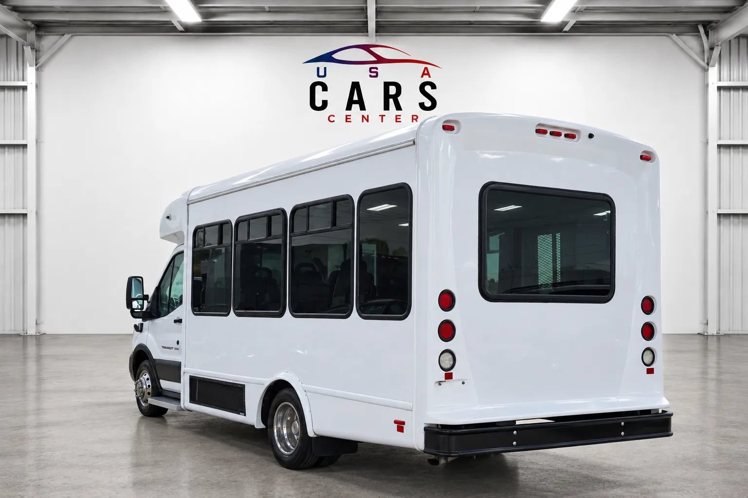 Used 2019 Ford Transit 350 138 DRW w/ Shuttle Bus Prep Package RWD image 4