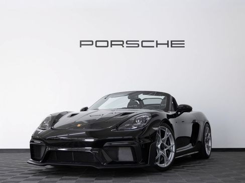 Used 2025 Porsche 718 Boxster Spyder RS RWD image 1