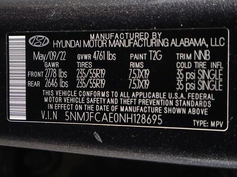 Used 2022 Hyundai Tucson SEL w/ Convenience Package AWD/4WD image 46