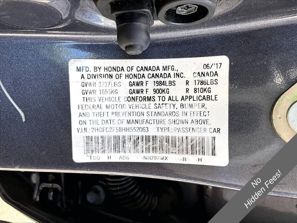 Used 2017 Honda Civic LX image 17