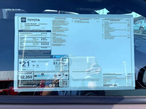 New 2026 Toyota Tacoma TRD Sport image 21