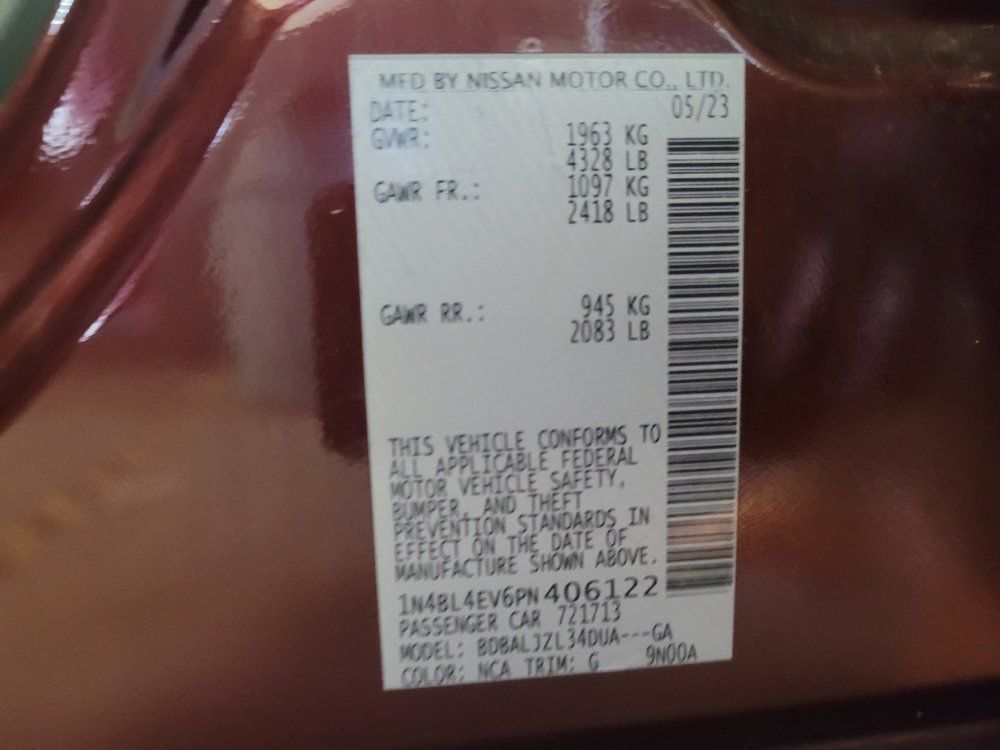 Used 2023 Nissan Altima 2.5 SL FWD image 33