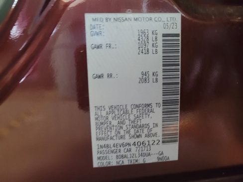 Used 2023 Nissan Altima 2.5 SL FWD image 33