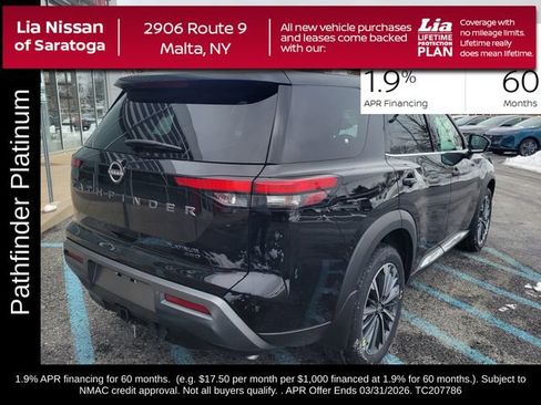 New 2026 Nissan Pathfinder Platinum image 3