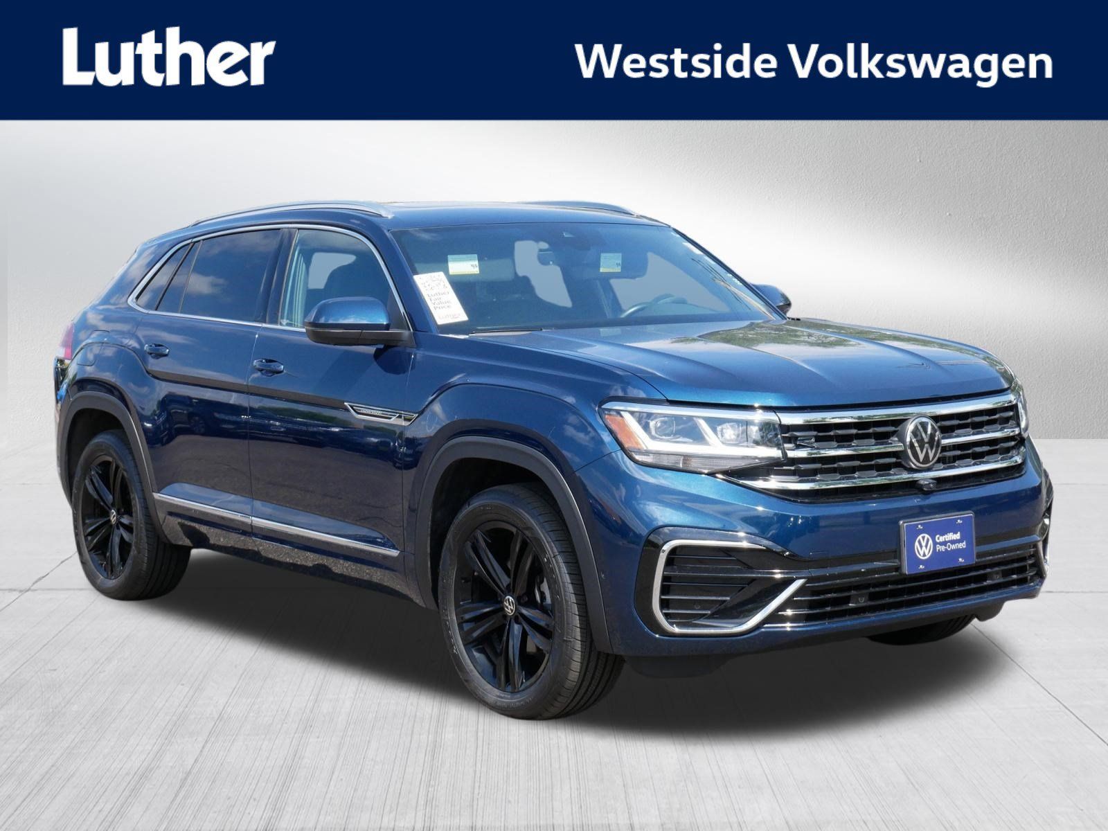 Certified 2023 Volkswagen Atlas Cross Sport SEL Premium R-Line AWD/4WD image 1