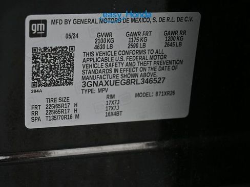 Used 2024 Chevrolet Equinox LT AWD/4WD image 18