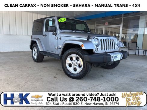 Used 2014 Jeep Wrangler Sahara w/ Dual Top Group image 1