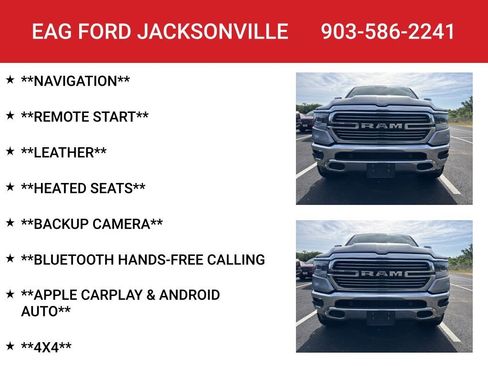 Used 2022 RAM 1500 Laramie AWD/4WD image 2