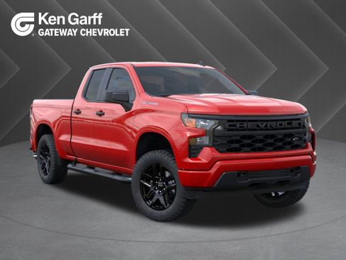 New 2026 Chevrolet Silverado 1500 Custom w/ Turbomax Blackout Package image 1