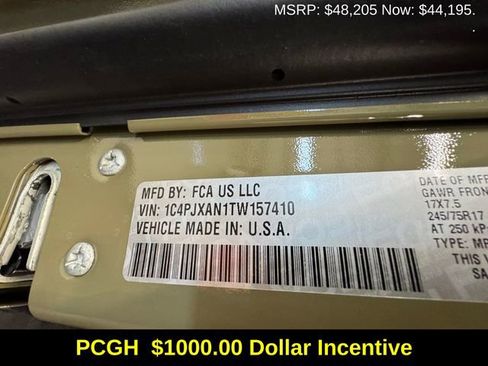 New 2026 Jeep Wrangler Sport S image 27