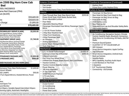 Used 2022 RAM 2500 Big Horn w/ Towing Technology Group B AWD/4WD image 5
