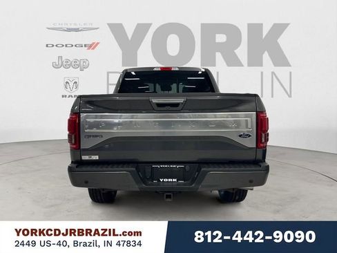 Used 2016 Ford F150 Platinum w/ Trailer Tow Package AWD/4WD image 4