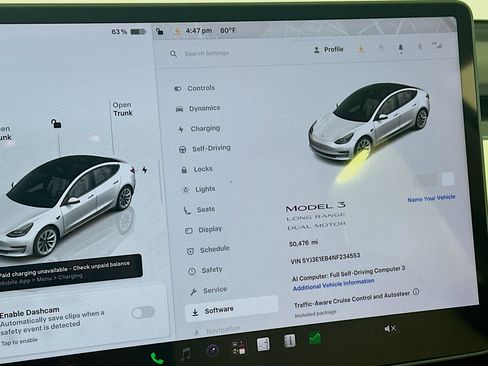 Used 2022 Tesla Model 3 Long Range AWD/4WD image 18
