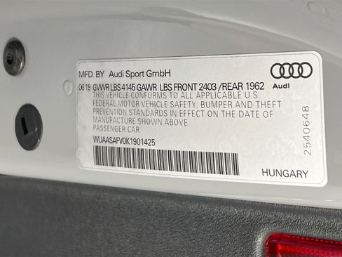 Used 2019 Audi TT RS AWD/4WD image 31
