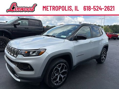 Used 2025 Jeep Compass Limited w/ Sun & Sound Group AWD/4WD image 1