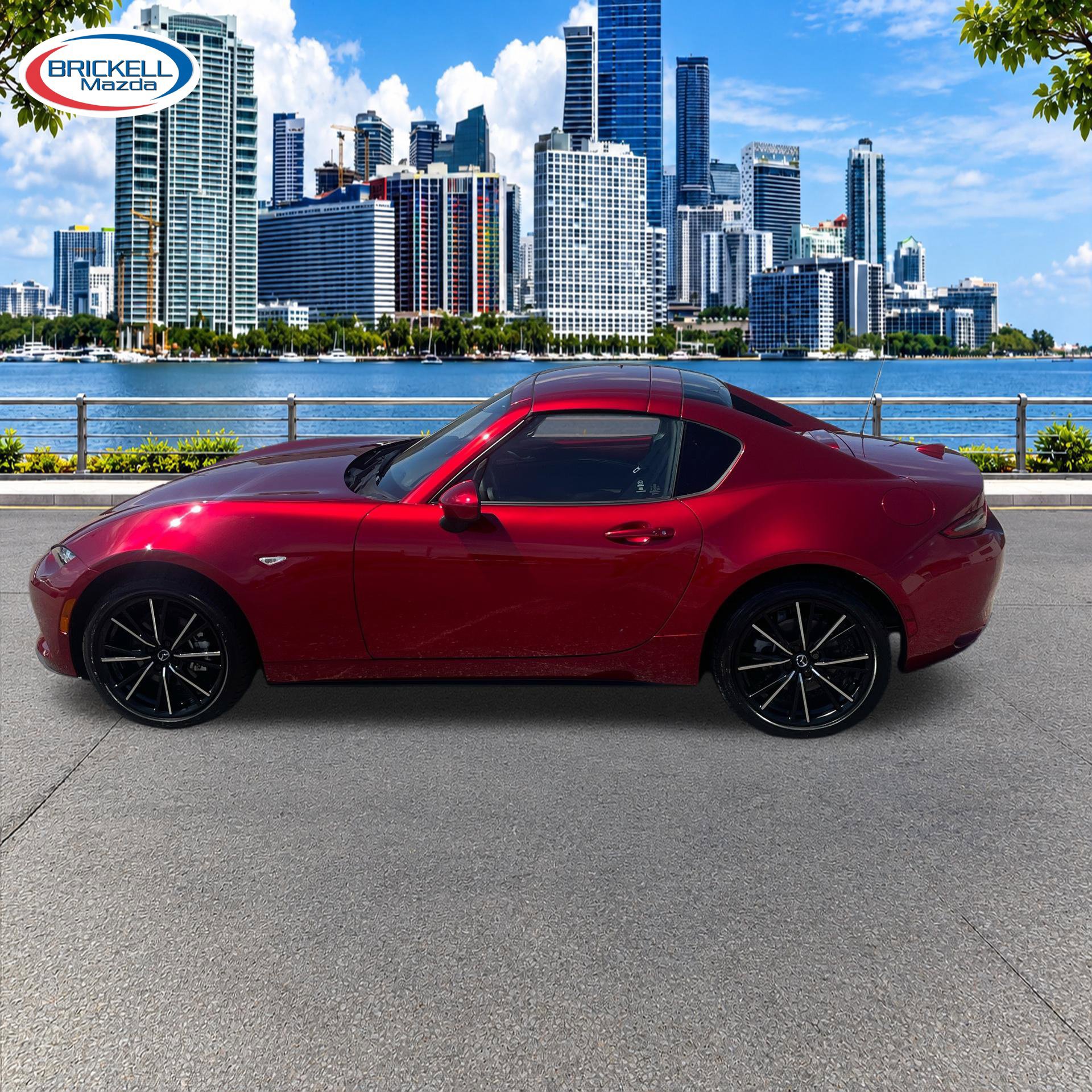Used 2025 MAZDA MX-5 Miata RF Grand Touring w/ Weather Package RWD image 2