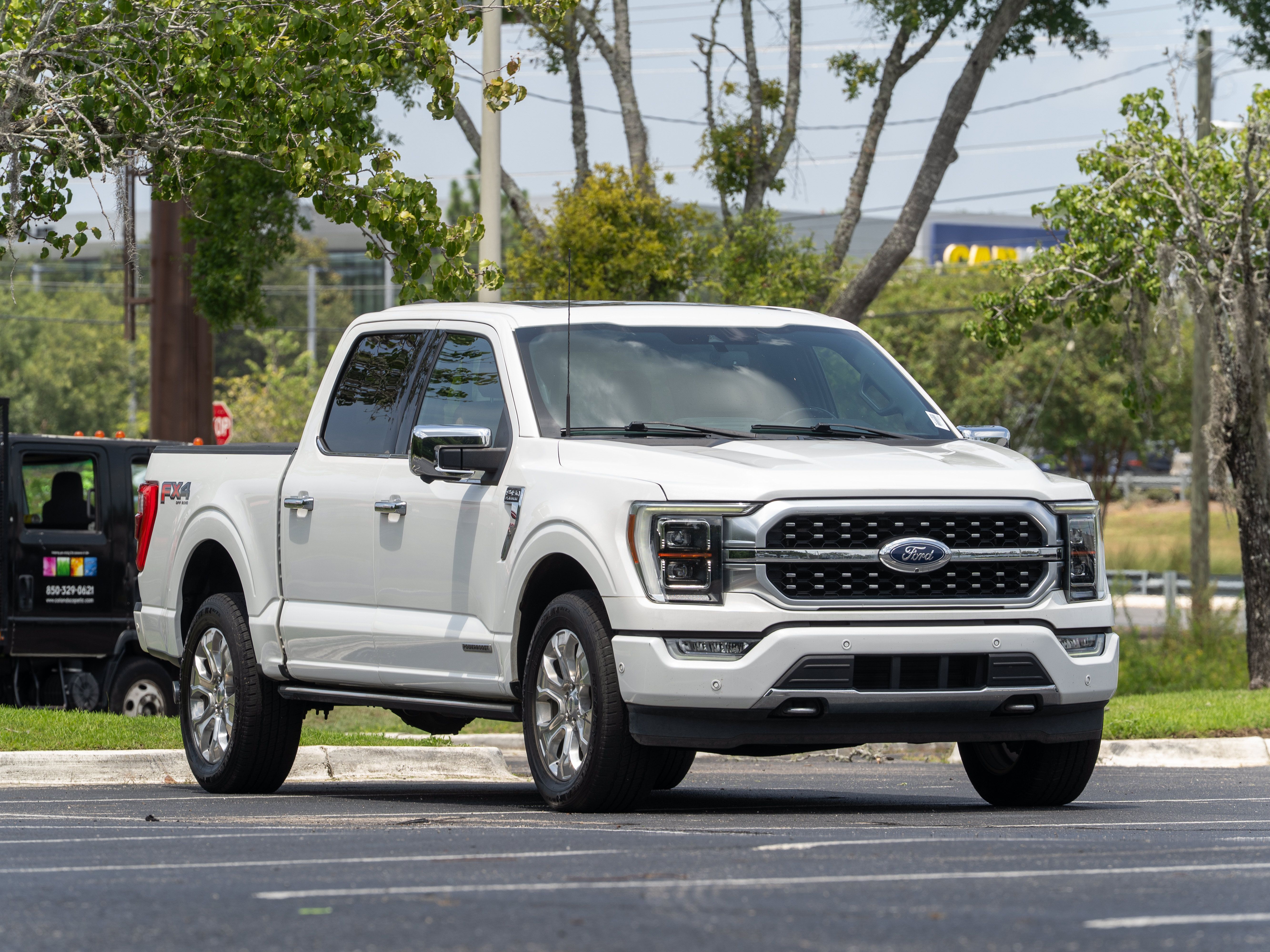 Used 2021 Ford F150 Platinum w/ Equipment Group 701A High AWD/4WD image 49