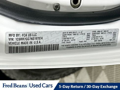 Used 2022 RAM 1500 Classic Warlock w/ Warlock All Terrain Package image 31