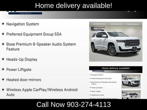 Used 2023 GMC Acadia Denali FWD image 10