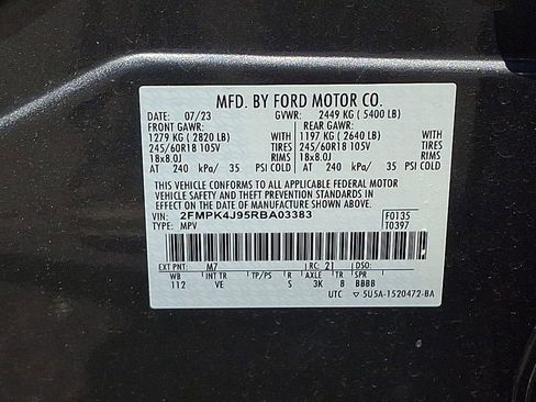 Used 2024 Ford Edge SEL AWD/4WD image 27