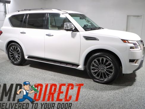 Used 2024 Nissan Armada Platinum w/ Captain's Chairs Package AWD/4WD image 6