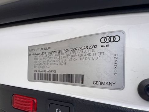 Used 2017 Audi A4 2.0T Ultra Premium w/ Convenience Package FWD image 34