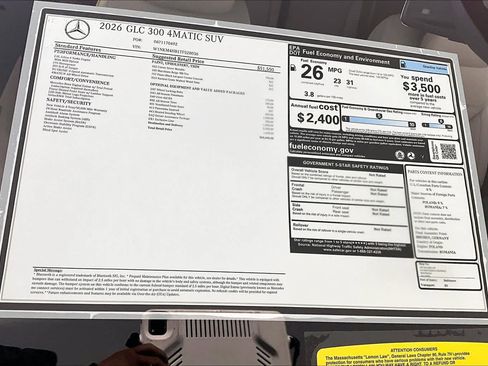 New 2026 Mercedes-Benz GLC 300 4MATIC image 18