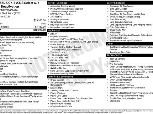 Used 2024 MAZDA CX-5 AWD 2.5 S w/ Select Package image 6