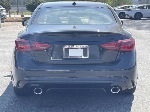 Used 2023 INFINITI Q50 Red Sport 400 w/ Black Opal Edition image 3