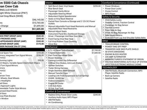 Used 2018 RAM 5500 Tradesman w/ Ambulance Prep Group image 7